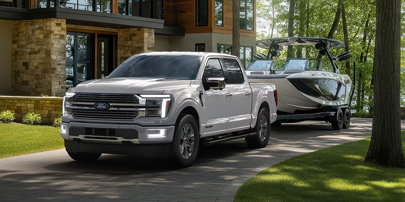 2026 Ford F-150 Towing Boat