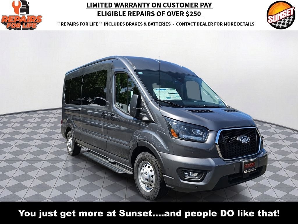 2026 Ford Transit 350 XL Med Roof Sliding Pass. 148 AWD's photo