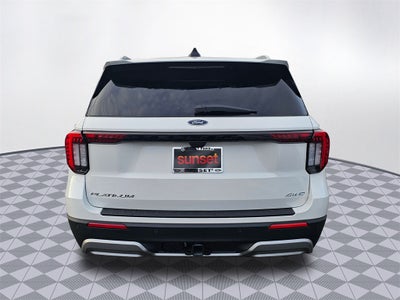 2025 Ford Explorer Platinum