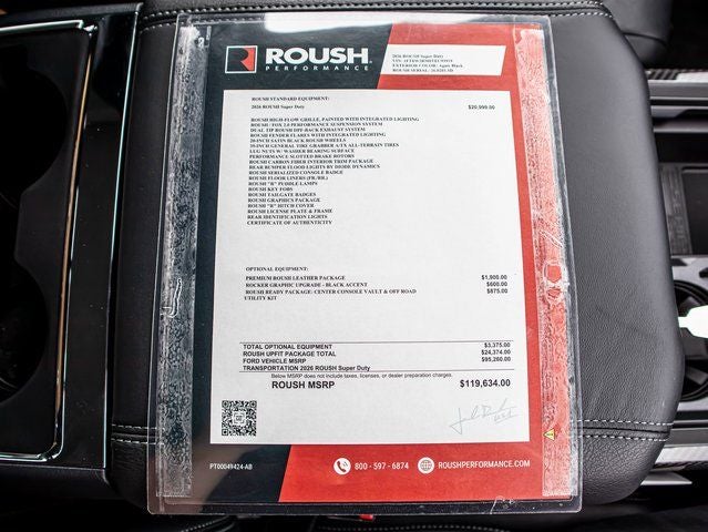 2026 Ford F-250 SD Lariat ROUSH OFF-ROAD PERFORMANCE PKG