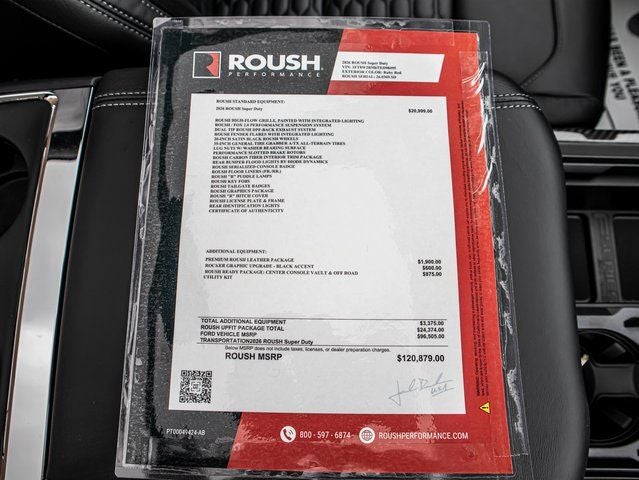 2026 Ford F-250 SD Lariat ROUSH OFF-ROAD PERFORMANCE PKG
