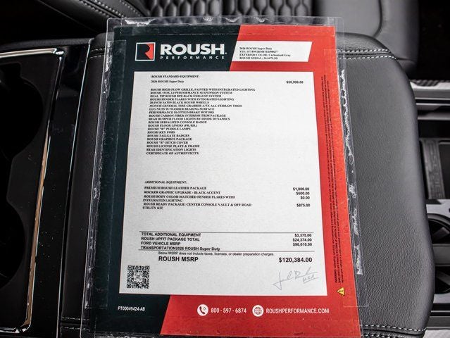 2026 Ford F-250 SD Lariat ROUSH OFF-ROAD PERFORMANCE PKG