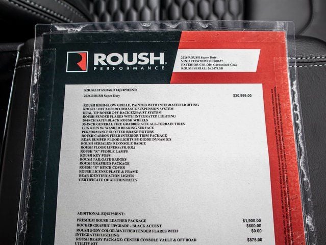 2026 Ford F-250 SD Lariat ROUSH OFF-ROAD PERFORMANCE PKG