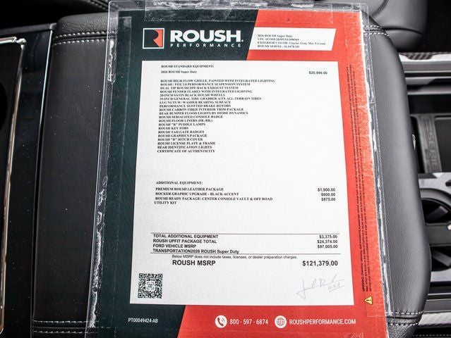 2026 Ford F-250 SD Lariat ROUSH OFF-ROAD PERFORMANCE PKG