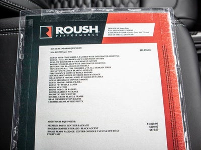 2026 Ford F-250 SD Lariat ROUSH OFF-ROAD PERFORMANCE PKG