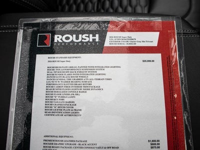 2026 Ford F-350 SD Lariat ROUSH OFF-ROAD PERFORMANCE PKG