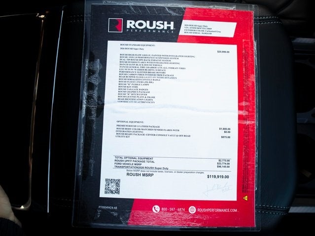 2026 Ford F-350 SD Lariat ROUSH OFF-ROAD PERFORMANCE PKG
