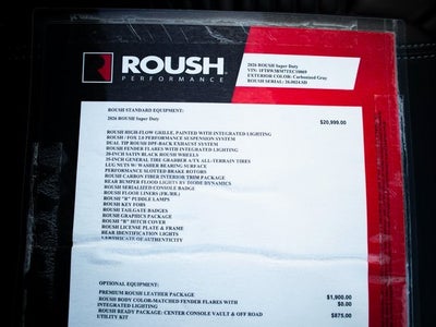 2026 Ford F-350 SD Lariat ROUSH OFF-ROAD PERFORMANCE PKG