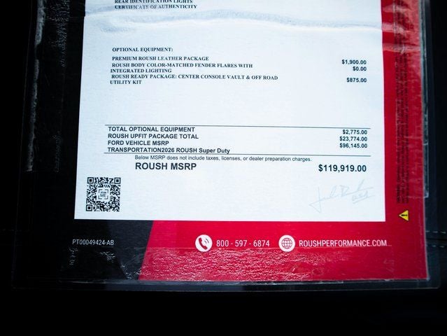 2026 Ford F-350 SD Lariat ROUSH OFF-ROAD PERFORMANCE PKG