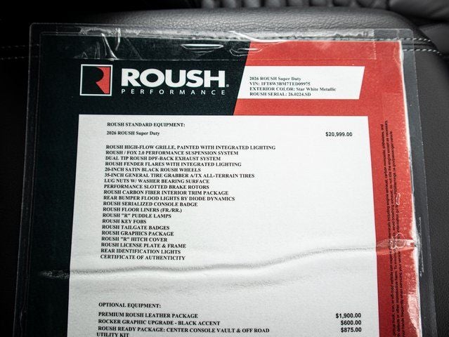 2026 Ford F-350 SD Lariat ROUSH OFF-ROAD PERFORMANCE PKG