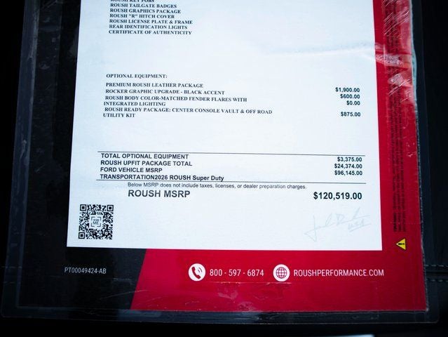 2026 Ford F-350 SD Lariat ROUSH OFF-ROAD PERFFORMANCE PKG