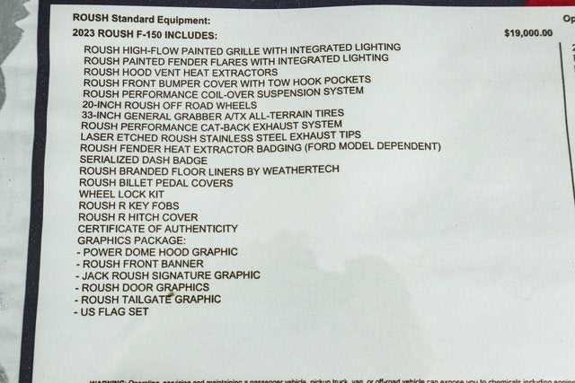 2023 Ford F-150 XLT ROUSH