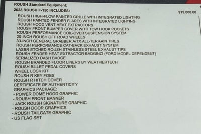 2023 Ford F-150 XLT ROUSH