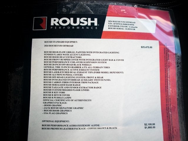 2024 Ford F-150 STX ROUSH