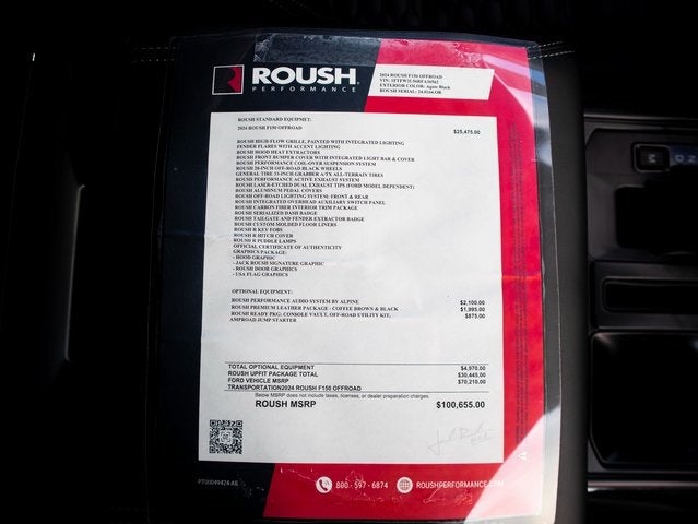 2024 Ford F-150 XLT ROUSH