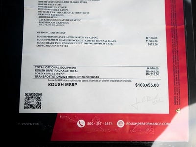 2024 Ford F-150 XLT ROUSH