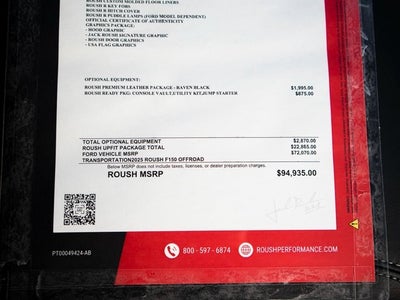 2025 Ford F-150 XLT ROUSH OFF-ROAD PERFORMANCE PKG