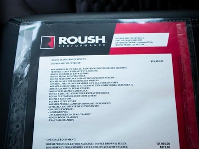 2025 Ford F-150 Lariat ROUSH OFF-ROAD PERFORMANCE PKG