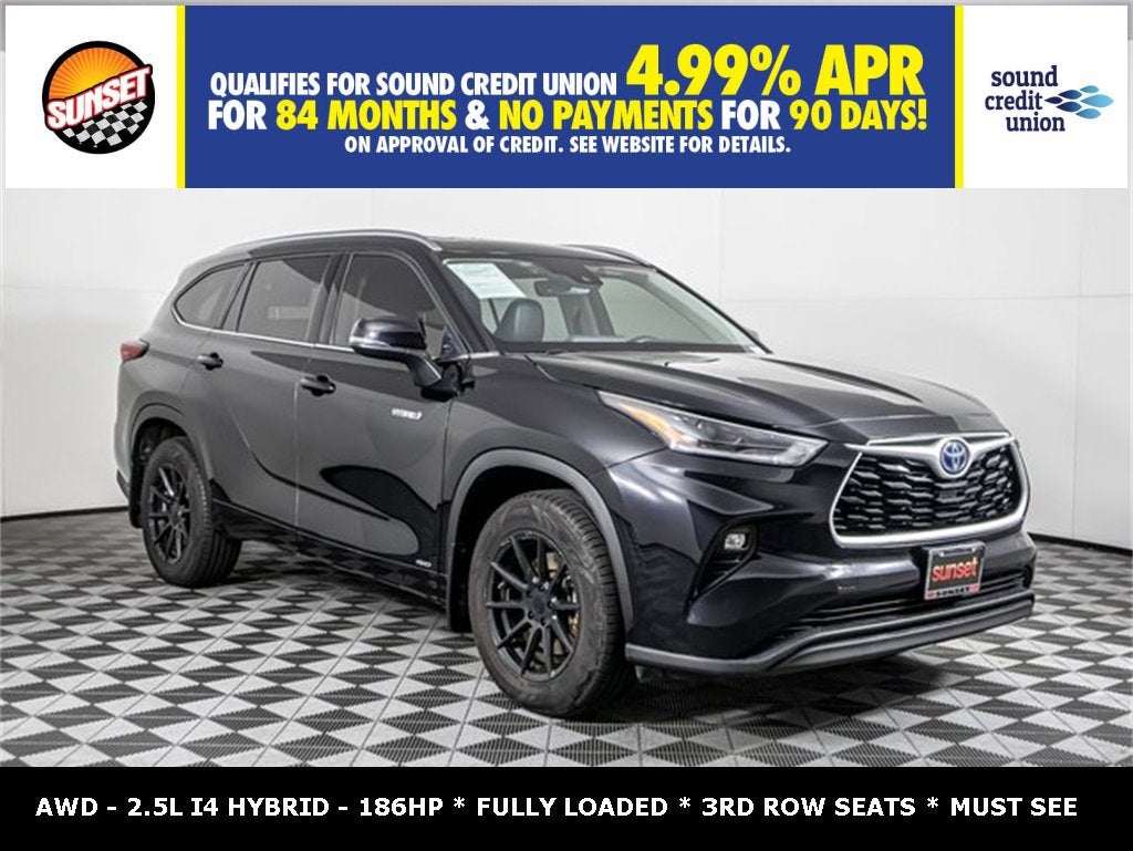 2021 Toyota Highlander Hybrid XLE