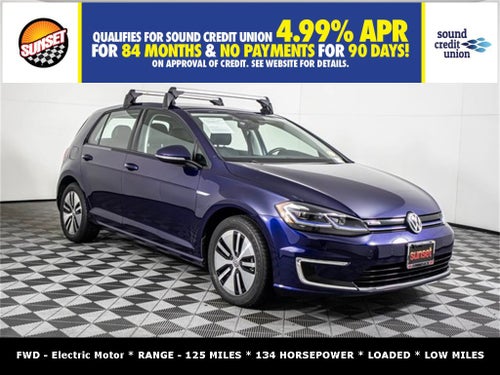 2018 Volkswagen e-Golf SEL Premium