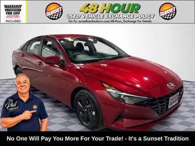 2023 Hyundai Elantra Hybrid Blue