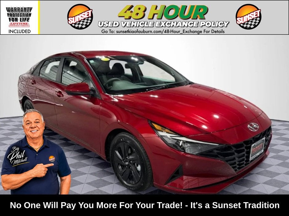 2023 Hyundai Elantra Hybrid Blue