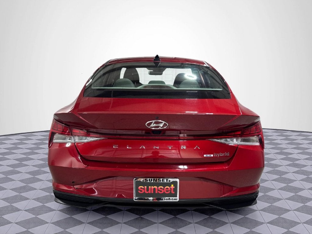 2023 Hyundai Elantra Hybrid Blue