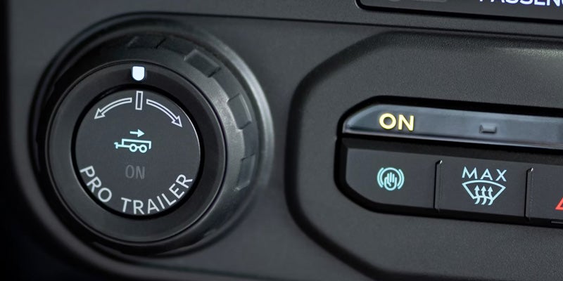 2026 Ford Maverick trailer backup control knob
