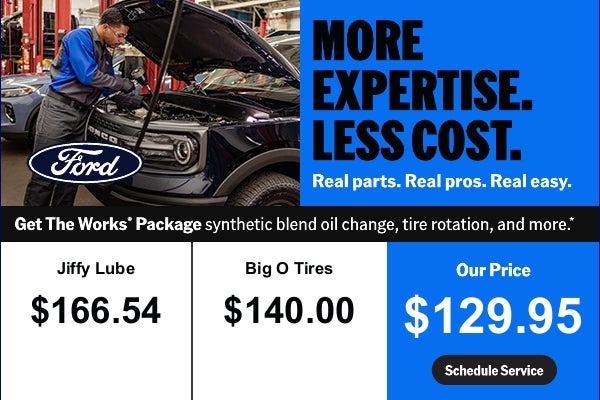 2026 Summer Service Event: Ford Service - The Works Package