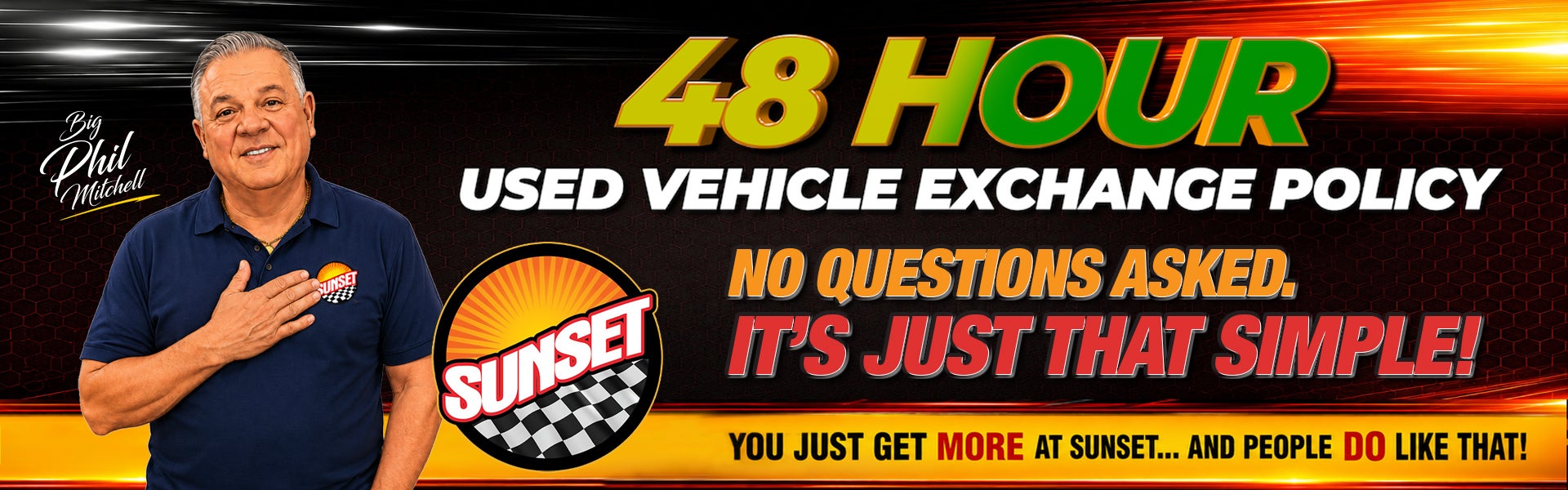 48-Hour Used Vehicle Exchange Policy